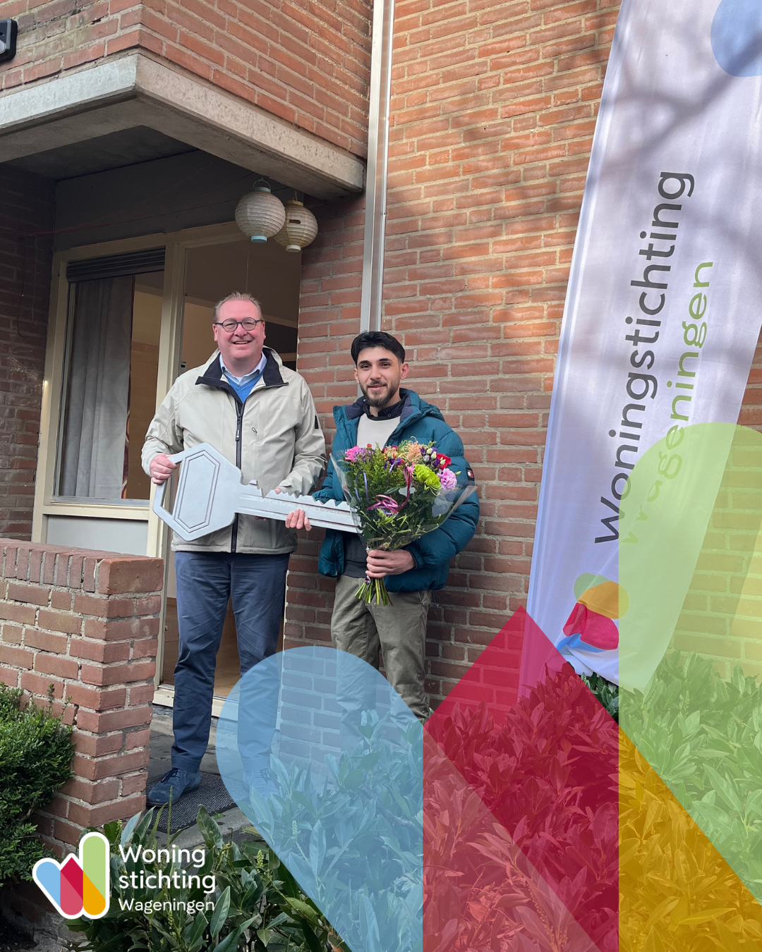 Eerste sleutel met jongerencontract uitgereikt aan Wageningse jongere