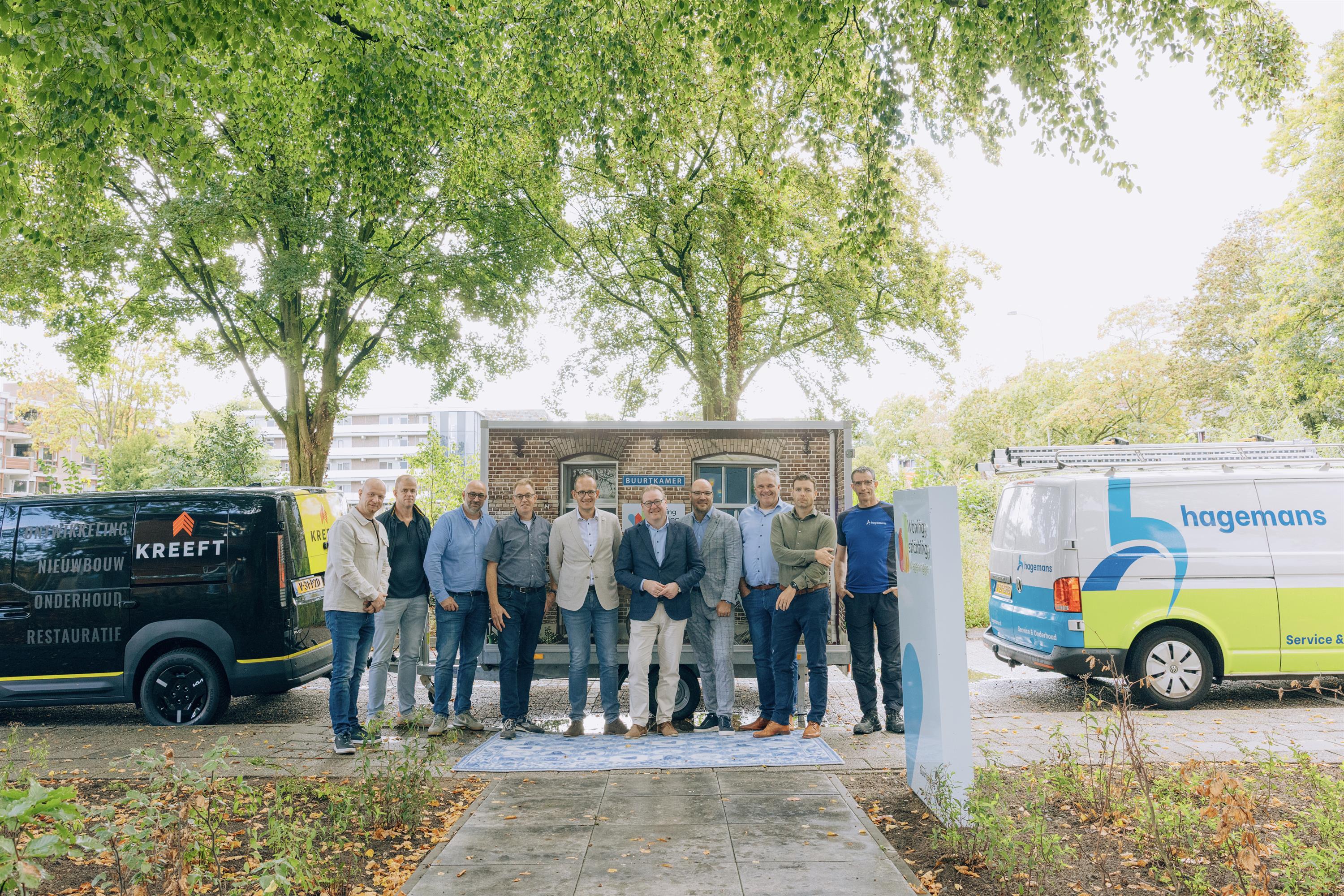 Hagemans en Kreeft nieuwe onderhoudspartners van Woningstichting Wageningen